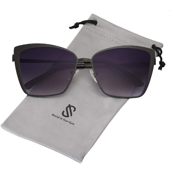 Women’s oversized sunglasses - Picture 2 of 7